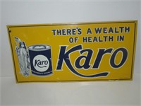 Karo Corn Products Tin Sign