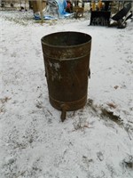 Old  Molasses Steel Barrel