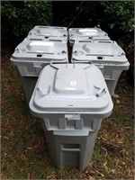 5 ALL SOURCE TRASH CANS