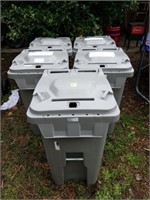 5 ALL SOURCE TRASH CANS