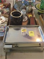GROUP LOT, SCALES, MISC ANTIQUE ITEMS,