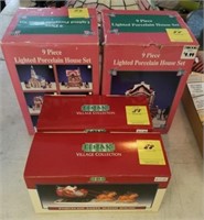 4 BOXES OF MISC CHRISTMAS DECOR