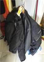 3 MOTORCYCLE RIDING JACKETS