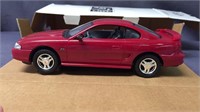 Ertl 1994 red Ford Mustang toy car