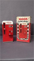 Coca-Cola die cast collectible musical banks