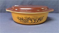 Old Orchard Pyrex Casserole Dish
