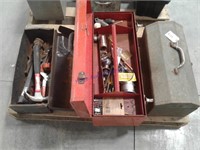 3 tool boxes w/misc tools