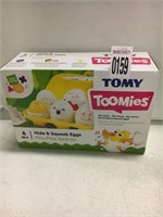 TOMY TOOMIES HIDE & SQUEAK EGGS