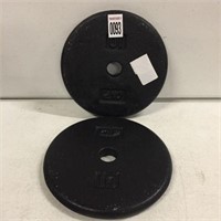 CAP 2X 10 LBS PLATES