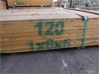 1"x6"x6' Fence Boards (120 pieces)