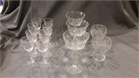 Etched Crystal Glasses
