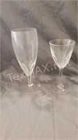 Baccarat Crystal Water and Wine Glasses