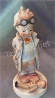Hummel The Doctor Boy with Doll Figurine