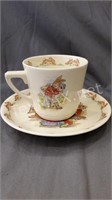 Royal Doulton Bunnykins China Teacup & Saucer