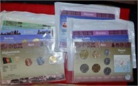 (8) Foreign Coin Sets From Littleton Coin