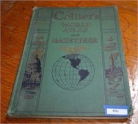 Vtg Collier's World Atlas and Gazetteer