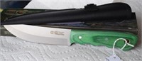 9" Fixed Blade Knife w/ Stainless Blade, Sheath