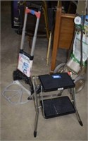 Step Stool, and Small Folding Dolly