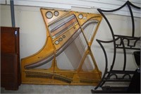 Cast Iron Interior of Piano