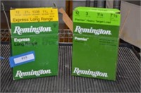 Two Boxes Remington 12 Gauge Ammo