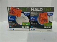 Halo 4" LED lights