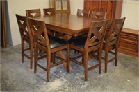 Eight Pub-Height Dining Chairs - 8x's the Bid