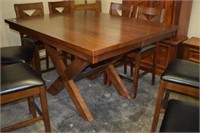 Pub Height Dining Table w/ One Leaf