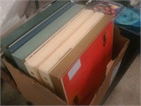Box lot of records
