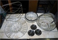 Glass & Metal  Bowls, Dishes & Servers