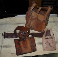 Leather Tool Bag & Belt
