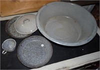 Stoneware Enamel Lot