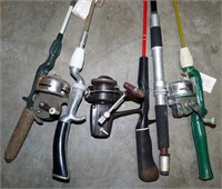 Fishing Rods & Reels x6