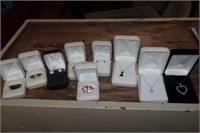 Misc Jewlry lot and cases