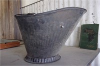 Galvanzied Coal shuttle bucket