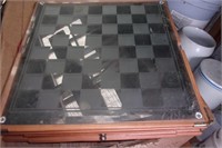 Game board and multible game pieces