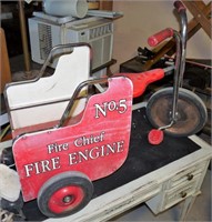 SILVER RIDER angles No.5 Fire Engine Tricycle