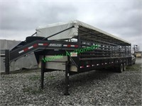 2015 Delco Ground Load Stock Trailer