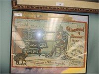 ANTIQUE AFRICAN AMERICAN AD PIECE