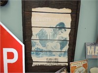 GONE WITH THE WIND MOVIE IMAGE ON WOOD