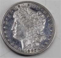 1880 S Morgan Silver Dollar XF45