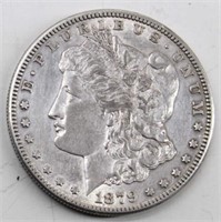 1879 S Morgan Silver Dollar  XF45