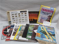 Group of magazines, etc.