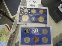 2002 US MINT PROOF SET W/STATE QUARTERS