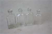 4 Vintage Bottles