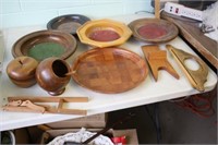 Wooden Trays & More