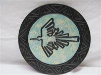 Signed plate from Peru