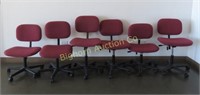 Office Chairs 6pc lot