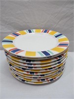 Plates, handpainted, Italian, Pier 1