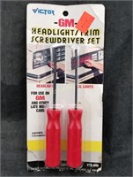 Vintage New Pictor Gm Headlight Trim Screwdrivers