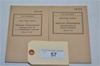 WWII MILITARY INTELLIGENCE MANUALS